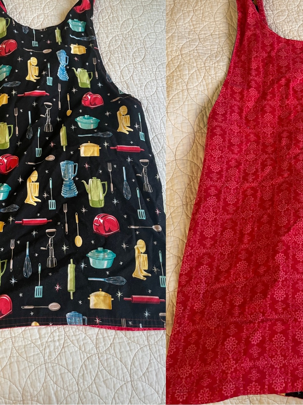 Reversible Kid’s Kitchen Apron - Cute and Comfy